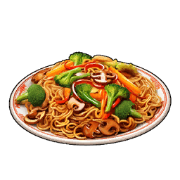 Broncherry Fried Noodles