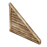 Wooden Triangular Wall